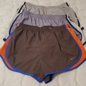 Lg nike dri-fit shorts lot